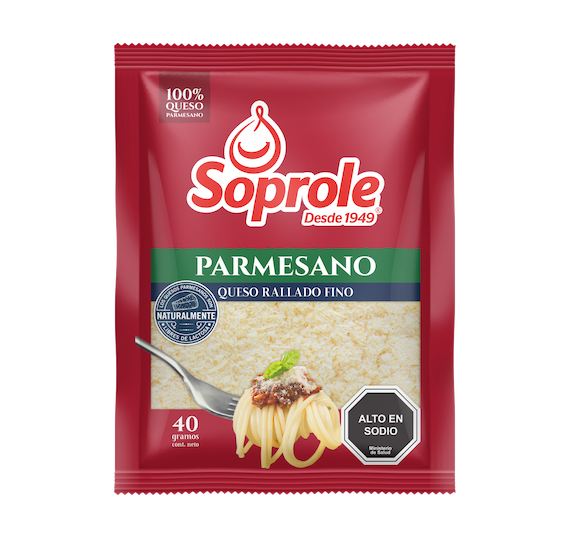 Queso Parmesano Rallado 40 gr